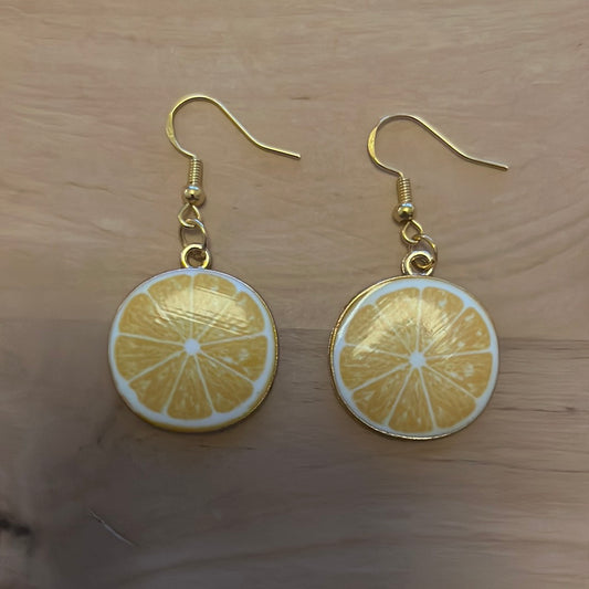 Citron Örhängen
